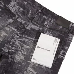 Jacquard Straight Leg Denim | Black -Daily Fashion jacquard straight leg denim black 230163