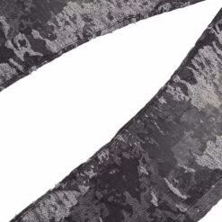 Jacquard Straight Leg Denim | Black -Daily Fashion jacquard straight leg denim black 967442