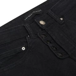 Jet Black Denim -Daily Fashion jet black denim 203651