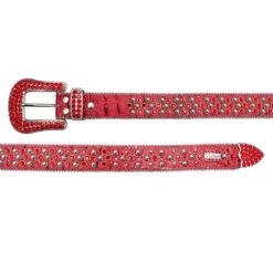 Jimmy Belt | Red -Daily Fashion jimmy belt red 538297