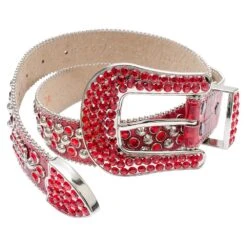 Jimmy Belt | Red -Daily Fashion jimmy belt red 558572