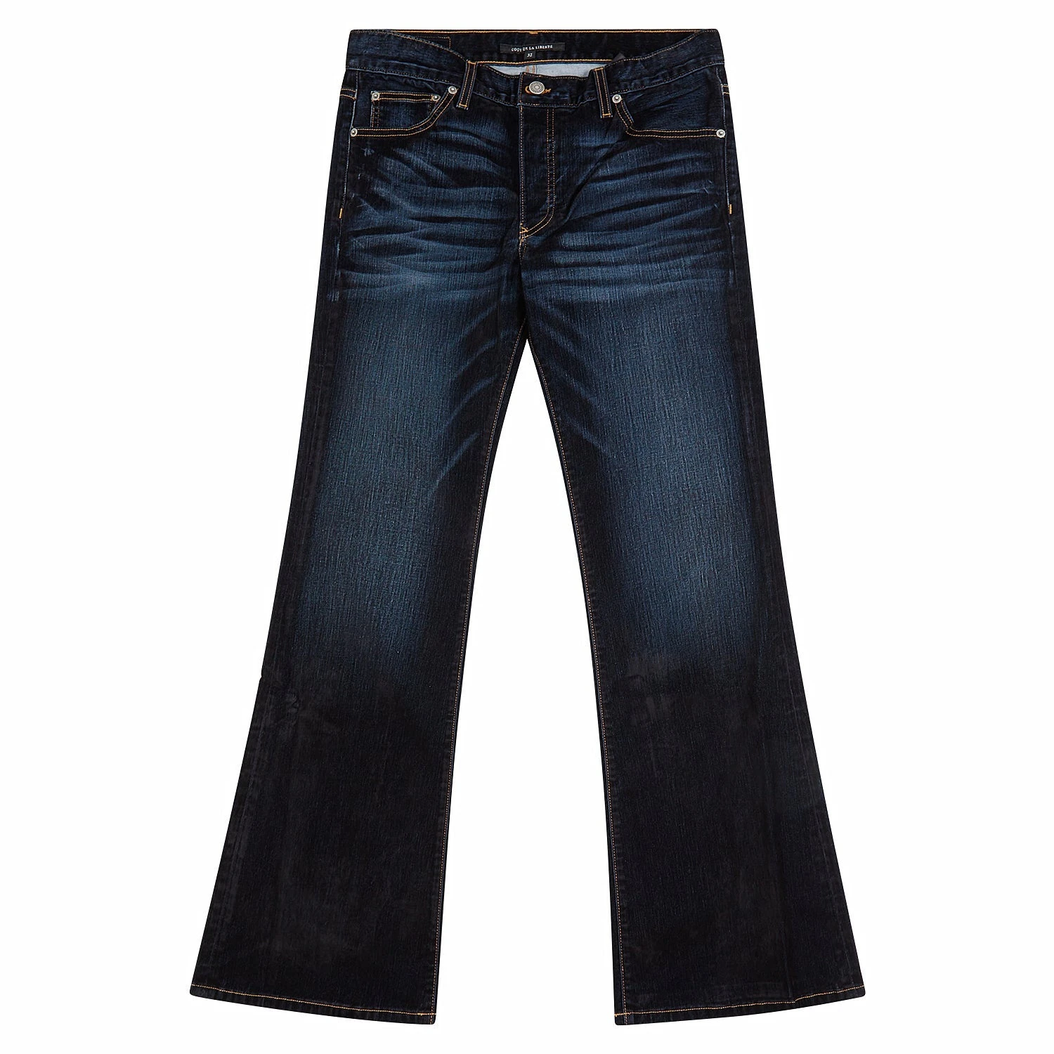 Jimmy Velvet Flare Denim | Black Knapp 3 Jimmy Velvet Flare Denim | Black Knapp