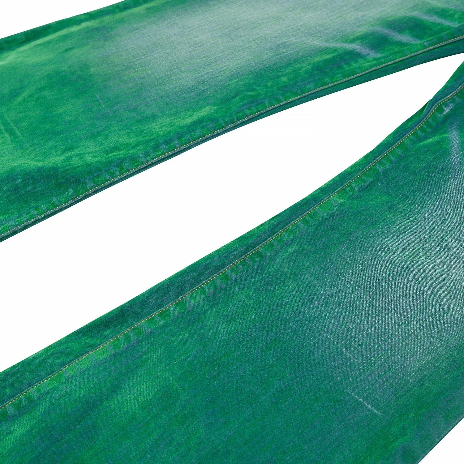 Jimmy Velvet Flare Denim | De Niro Green 5 Jimmy Velvet Flare Denim | De Niro Green - Image 3