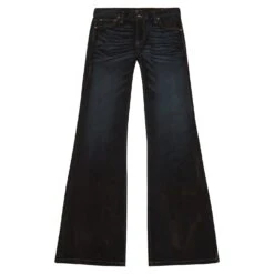 Jimmy Velvet Flare Denim | Diniro Brown