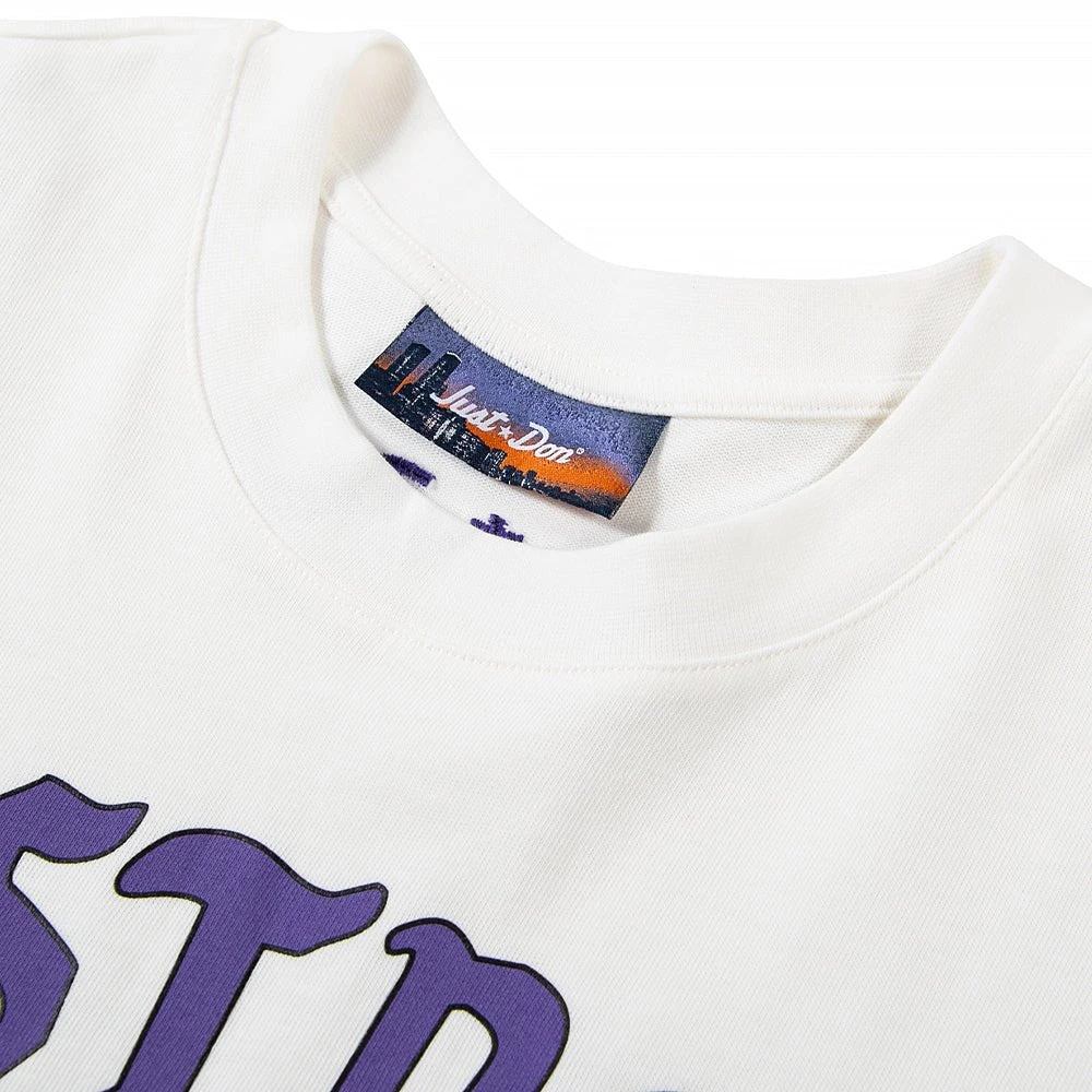 Just Don B-Ball Tee | White 4 Just Don B-Ball Tee | White - Image 2