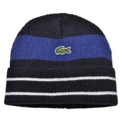 Lacoste Knitted Beanie | Navy