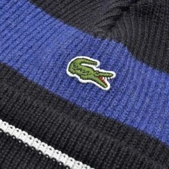 Lacoste Knitted Beanie | Navy -Daily Fashion knitted beanie navy 438293