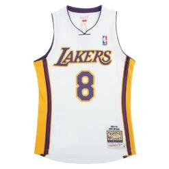 Kobe Bryant 03/04 Auth LA Lakers Jersey | White