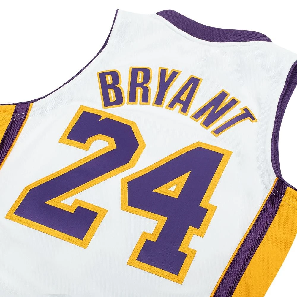 Kobe Bryant 09/10 Auth LA Lakers Jersey | White 7 Kobe Bryant 09/10 Auth LA Lakers Jersey | White - Image 5