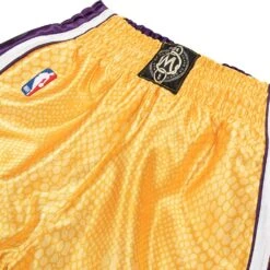 Kobe Bryant LA Lakers Shorts | Gold -Daily Fashion kobe bryant la lakers shorts gold 832792