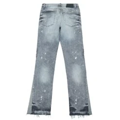 La Zebra Flare Cargo Denim -Daily Fashion la zebra flare cargo denim 226529