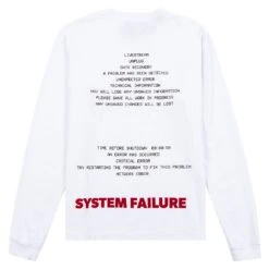 Lawrence L/S Tee | White -Daily Fashion lawrence ls tee white 327794