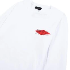 Lawrence L/S Tee | White -Daily Fashion lawrence ls tee white 848261