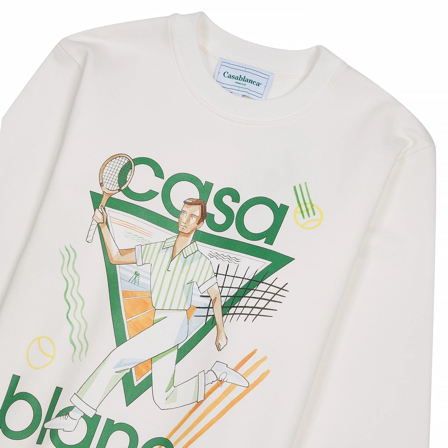 Casablanca Le Jeu Sweatshirt | Off-White 5 Casablanca Le Jeu Sweatshirt | Off-White - Image 3