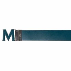 MCM Leather Inlay Reversible Belt | Green 10 MCM Leather Inlay Reversible Belt | Green -Daily Fashion leather inlay reversible belt green 521055