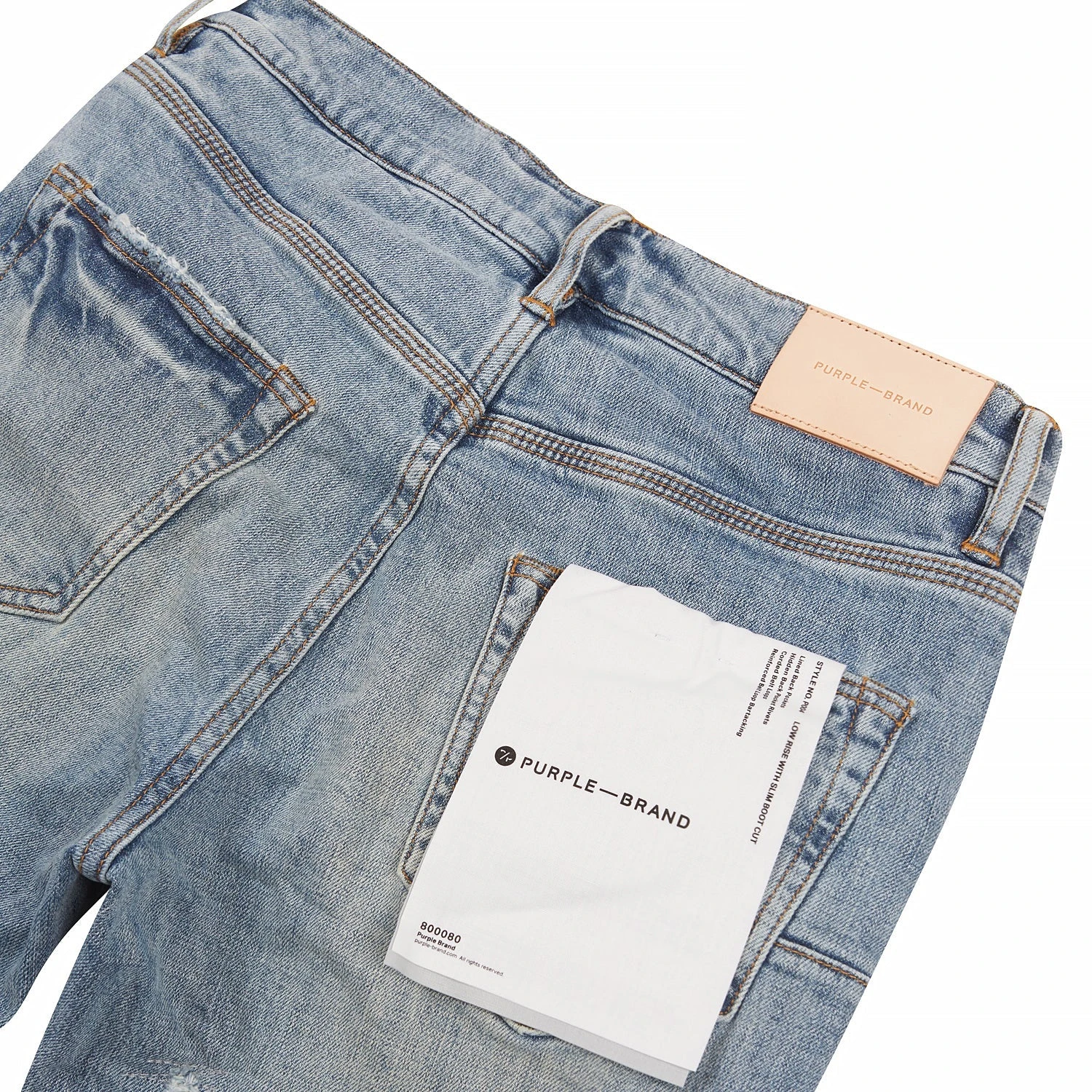 Light Indigo Vintage Flare Denim 6 Light Indigo Vintage Flare Denim - Image 4