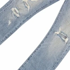 Light Indigo Vintage Flare Denim 9 Light Indigo Vintage Flare Denim -Daily Fashion light indigo vintage flare denim 687115