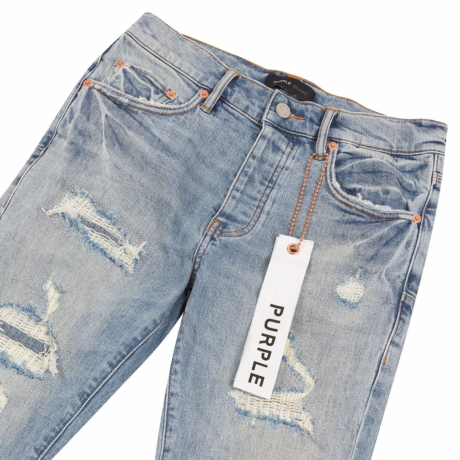 Light Indigo Vintage Flare Denim 4 Light Indigo Vintage Flare Denim - Image 2