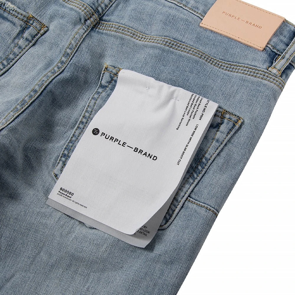 Light Indigo Wash Flare Denim 6 Light Indigo Wash Flare Denim - Image 4