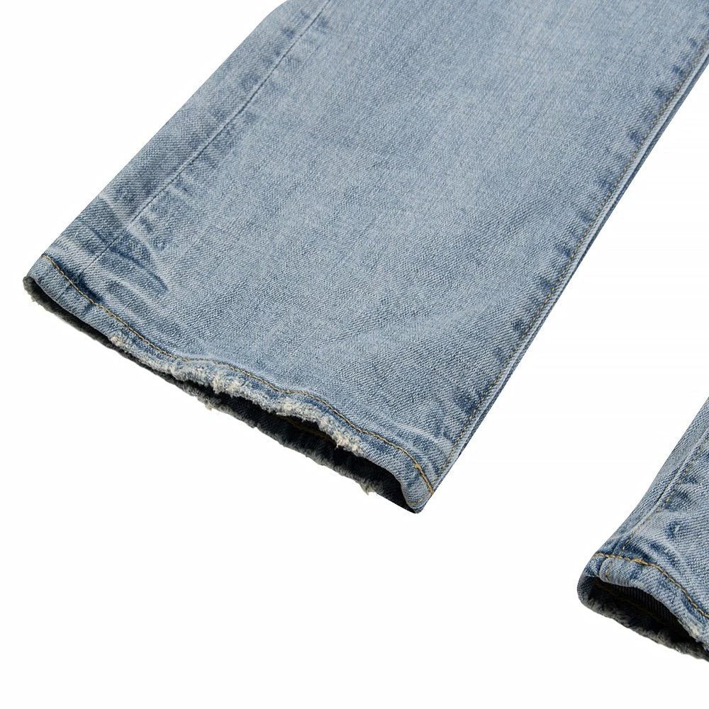 Light Indigo Wash Flare Denim 5 Light Indigo Wash Flare Denim - Image 3