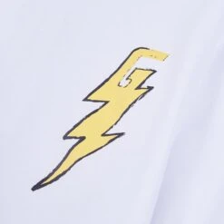 Lighting Skull Tee | White -Daily Fashion lighting skull tee white 643751