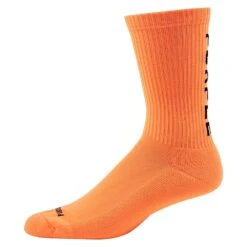 Logo Crew Sock | Orange -Daily Fashion logo crew sock orange 974832