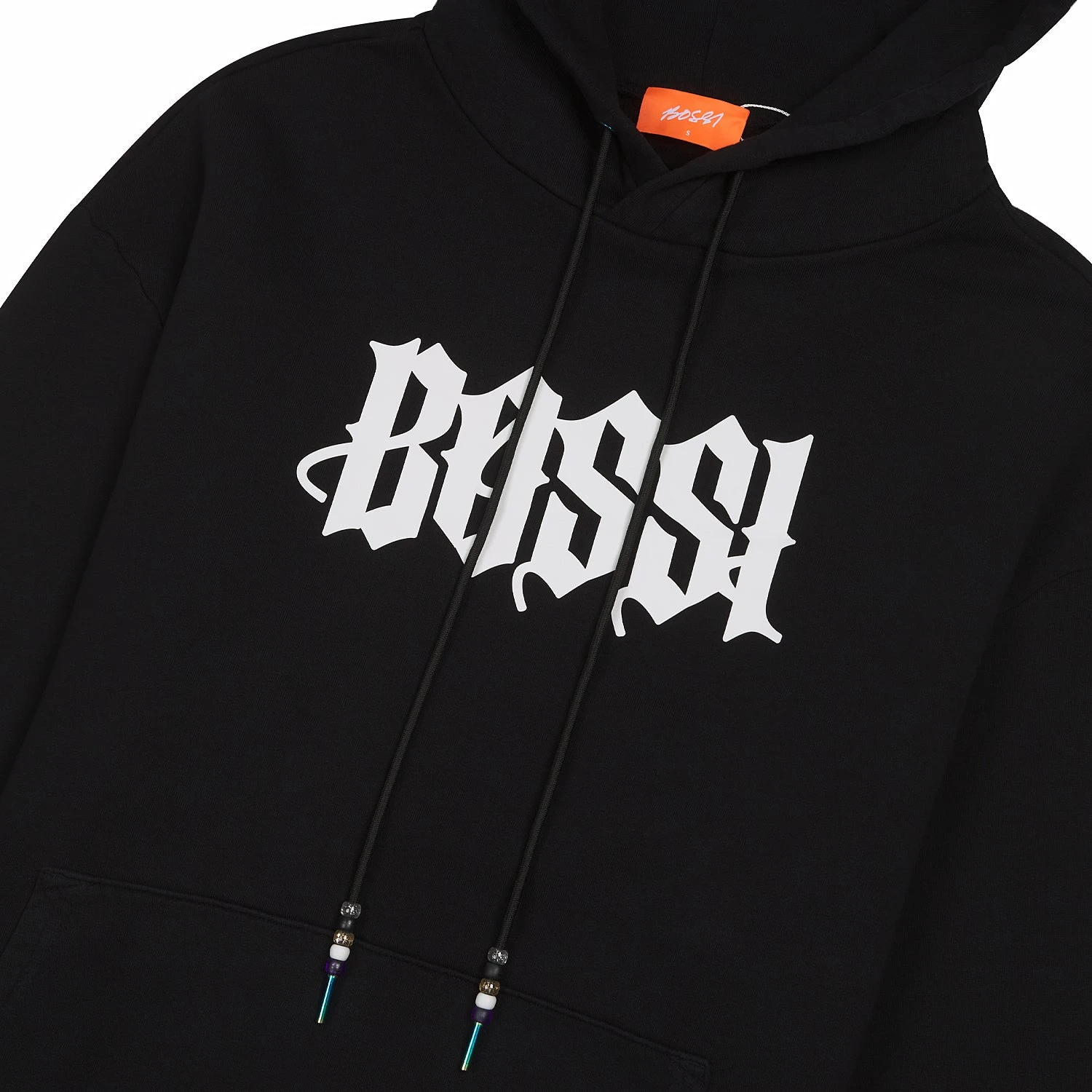 Logo Hoodie | Black 5 Logo Hoodie | Black - Image 3