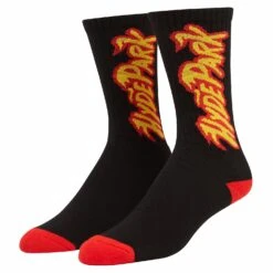 Logo Intarsia Sock | Black -Daily Fashion logo intarsia sock black 248140