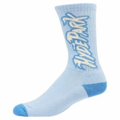 Logo Intarsia Sock | Blue