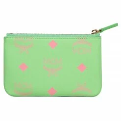 MCM Logo Key Pouch | Summer Green -Daily Fashion logo key pouch summer green 915577