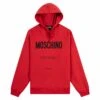 MOSCHINO Logo Pullover Hoodie | Fantasy Red 1 MOSCHINO Logo Pullover Hoodie | Fantasy Red -Daily Fashion logo pullover hoodie fantasy red 186765