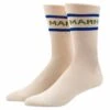 Marni Logo Socks | Light Yellow -Daily Fashion logo socks light yellow 395433