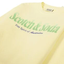 Scotch And Soda Logo Sweathshirt | Yellow 8 Scotch And Soda Logo Sweathshirt | Yellow -Daily Fashion logo sweathshirt yellow 417299