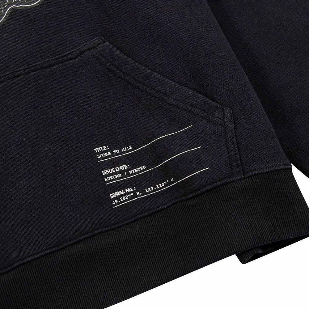 Looks To Kill Hoodie | Black 5 Looks To Kill Hoodie | Black - Image 3