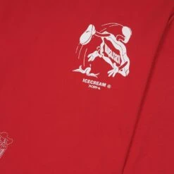 Loosie L/S Tee | Red -Daily Fashion loosie ls tee red 209261