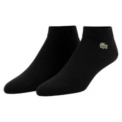 Lacoste Low-Cut Socks | Black -Daily Fashion low cut socks black 246039