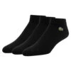 Lacoste Low-Cut Socks | Black -Daily Fashion low cut socks black 403901