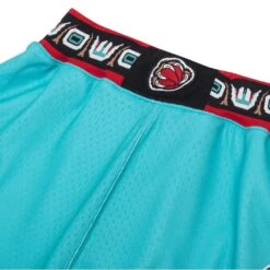 Mem. Grizzlies 95/96 Authentic Shorts | Teal -Daily Fashion mem grizzlies 9596 authentic shorts teal 848049