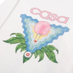 Casablanca Memphis Icon Sweatshirt | White -Daily Fashion memphis icon sweatshirt 965207