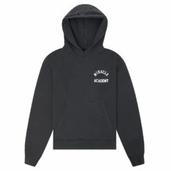 Miracle Academy Hoodie | Faded Black
