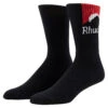 Rhude Moonlight Sport Socks | Black -Daily Fashion moonlight sport socks black 941923