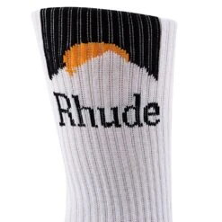 Rhude Moonlight Sport Socks | White -Daily Fashion moonlight sport socks white 743377