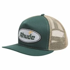 Rhude Moonlight Trucker Hat | Green/White -Daily Fashion moonlight trucker hat greenwhite 339061