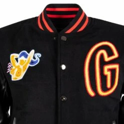 Neon Girl Varsity Jacket -Daily Fashion neon girl varsity jacket 293201