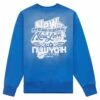 New York Sweatshirt | Blue -Daily Fashion new york sweatshirt blue 469606