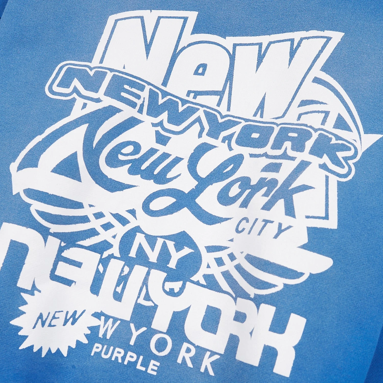 New York Sweatshirt | Blue 4 New York Sweatshirt | Blue - Image 2