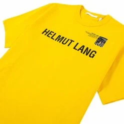 Helmut Lang New York Tee | Taxi Yellow -Daily Fashion new york tee taxi yellow 921547
