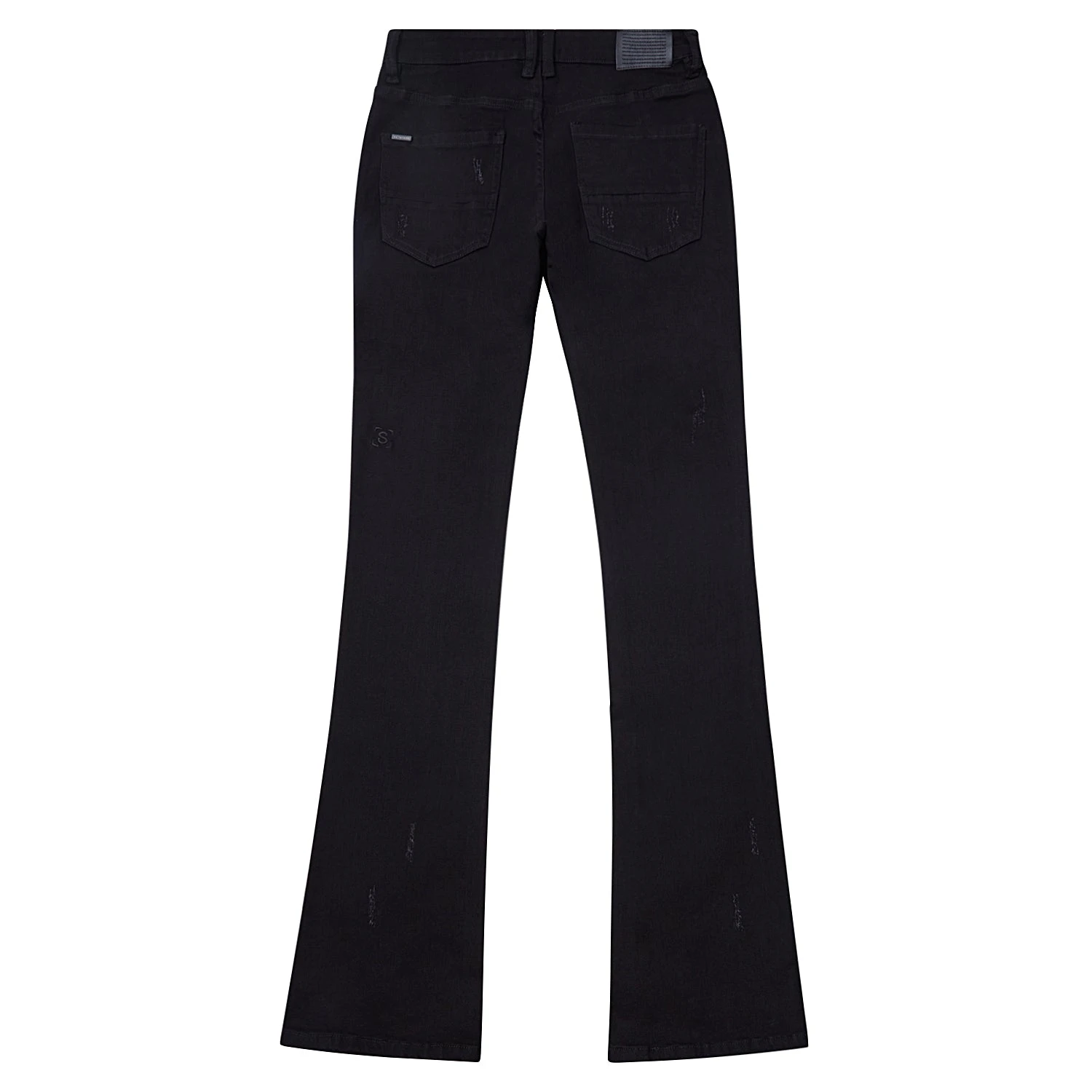 Noir 7 Flare Denim 6 Noir 7 Flare Denim - Image 4