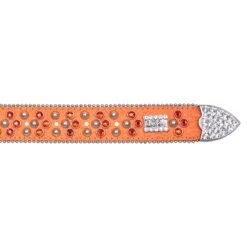Oranges Swarovski Belt -Daily Fashion oranges swarovski belt 135531