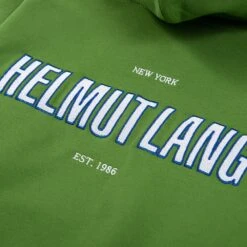 Helmut Lang Outline Logo Hoodie | Cactus -Daily Fashion outline logo hoodie cactus 507896